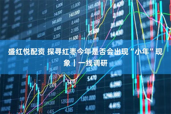 盛红悦配资 探寻红枣今年是否会出现“小年”现象｜一线调研